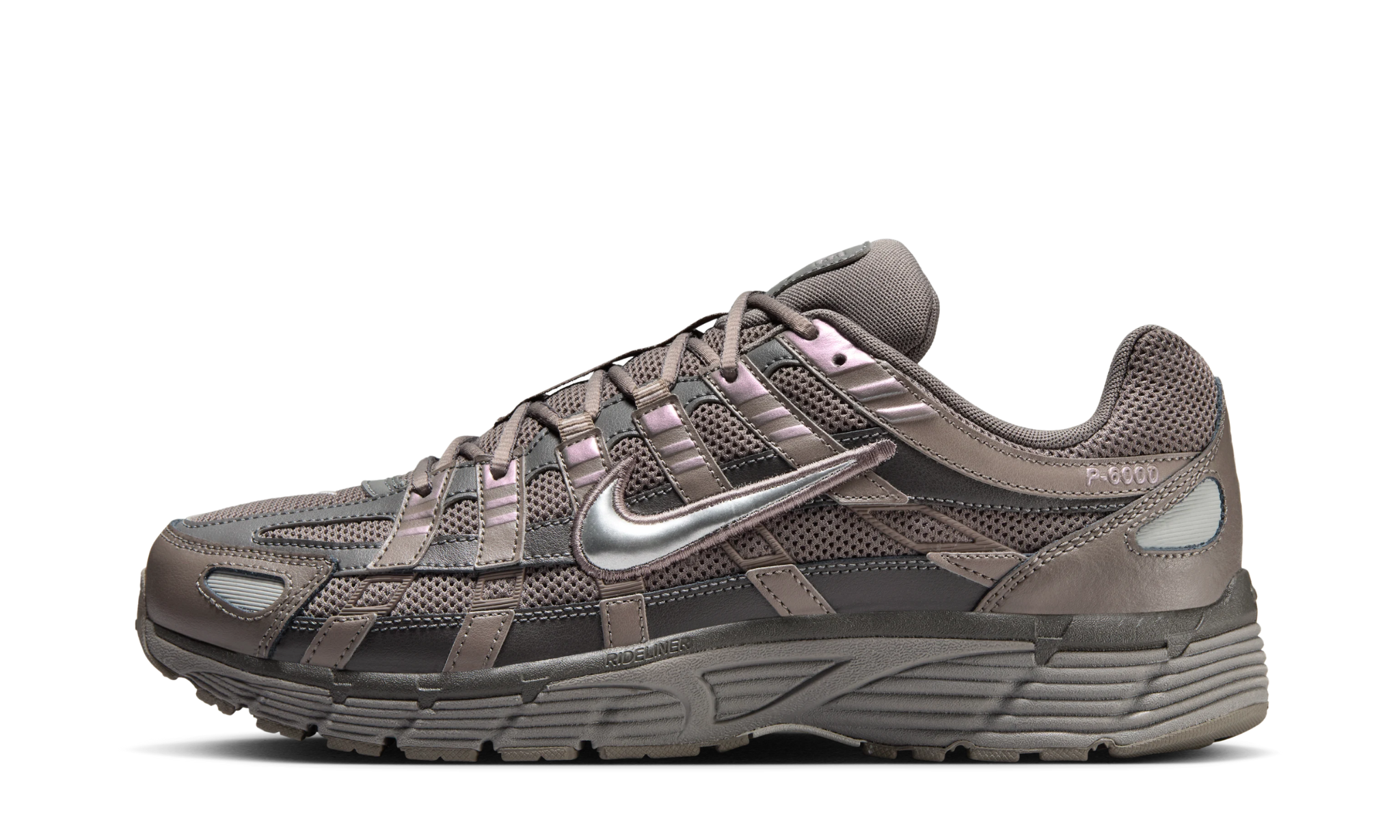 Obuv Nike P-6000 Cave Stone Medium Ash Flat Pewter Metallic Silver - SneakerDefinition