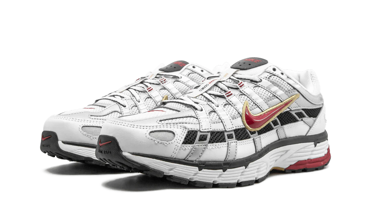 Obuv Nike P-6000 White Gold Red (W) - SneakerDefinition