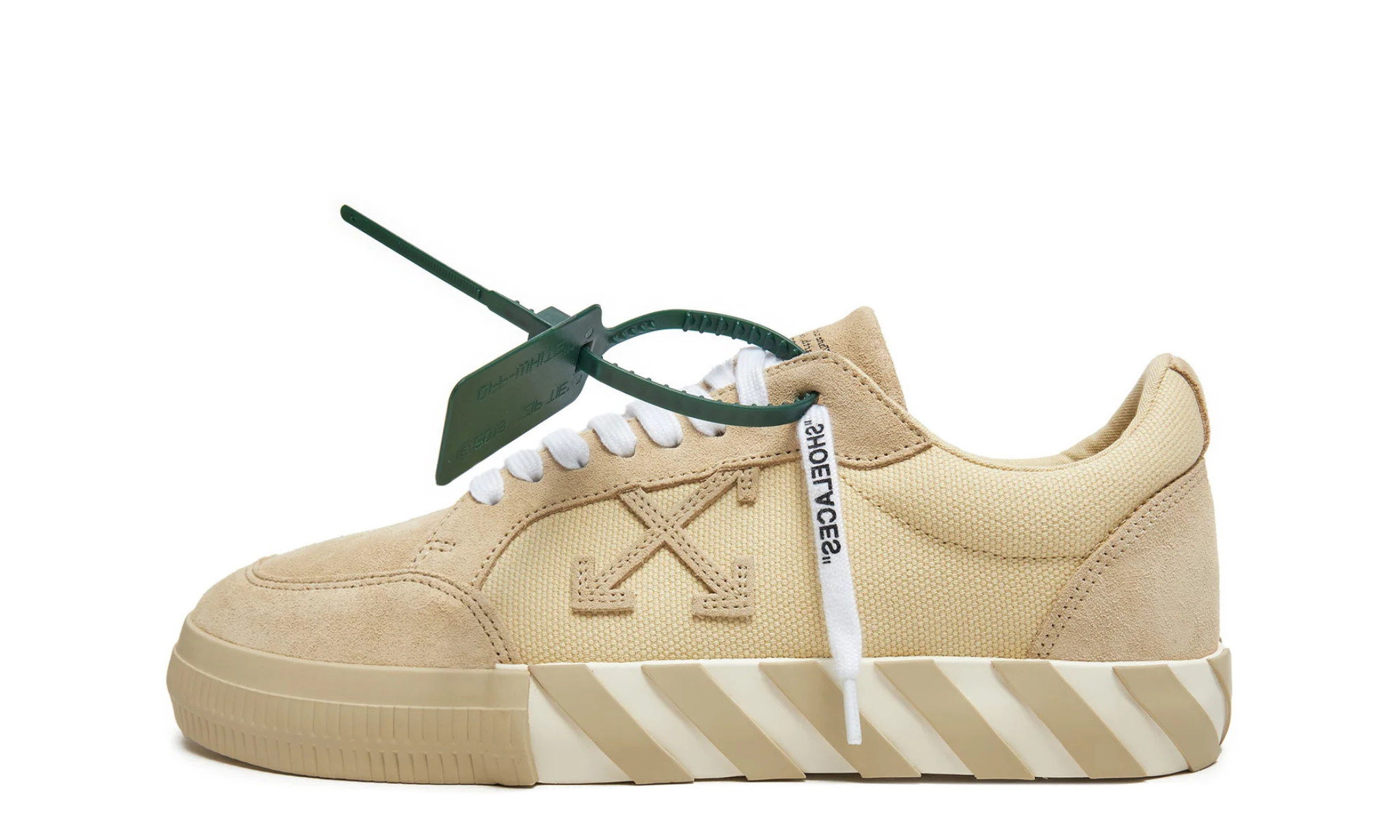 Obuv OFF-WHITE Vulc Low Beige White (2022) - SneakerDefinition