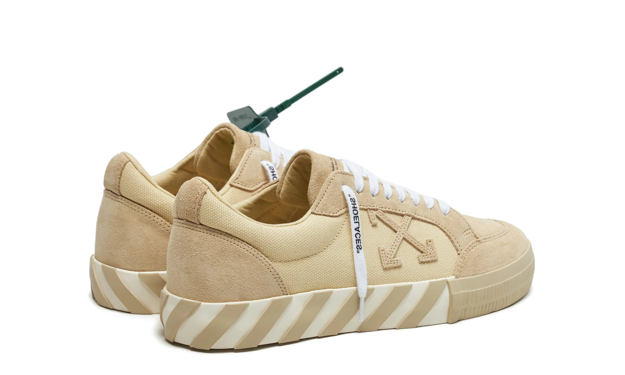 Obuv OFF-WHITE Vulc Low Beige White (2022) - SneakerDefinition