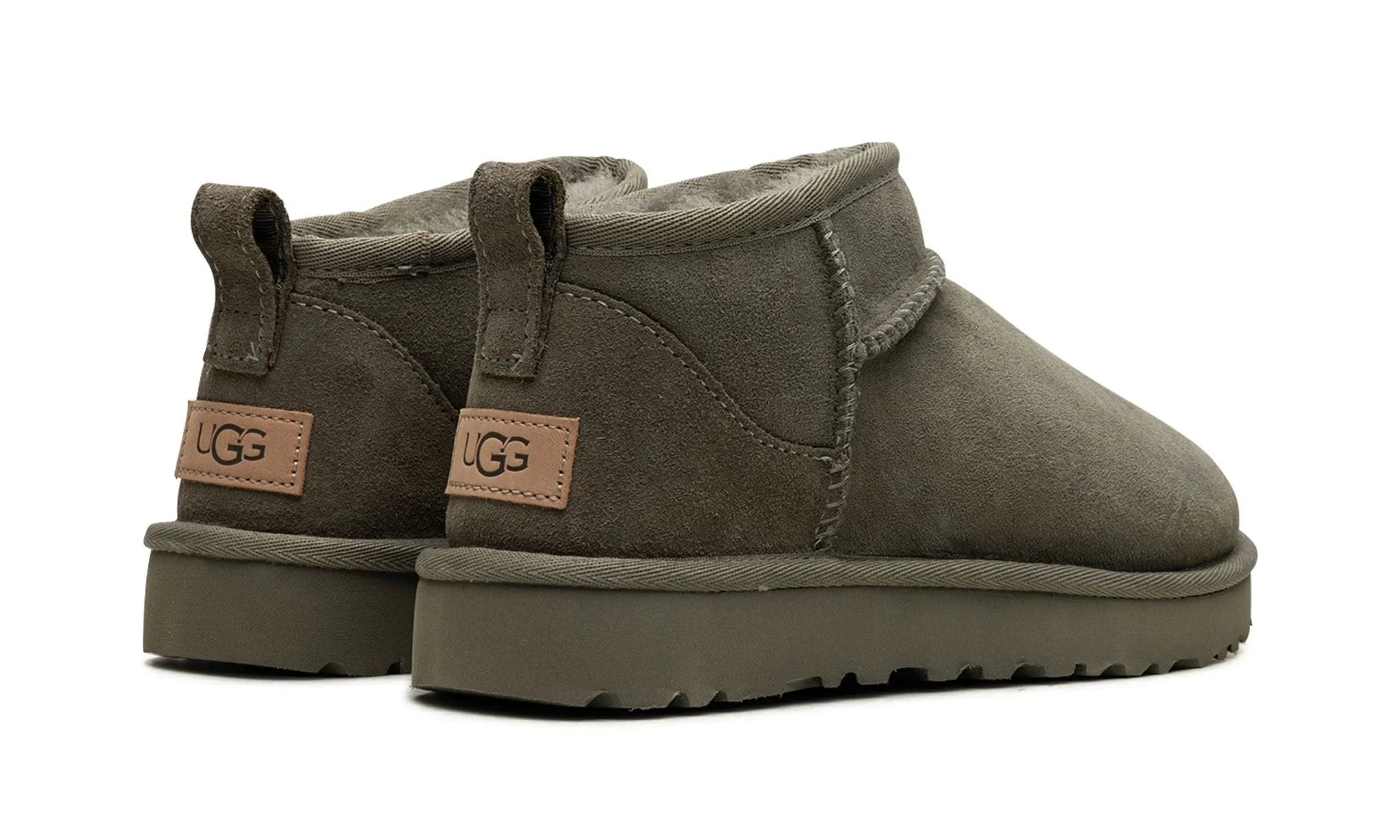 Obuv UGG Classic Ultra Mini Boot Moss Green (W) - SneakerDefinition