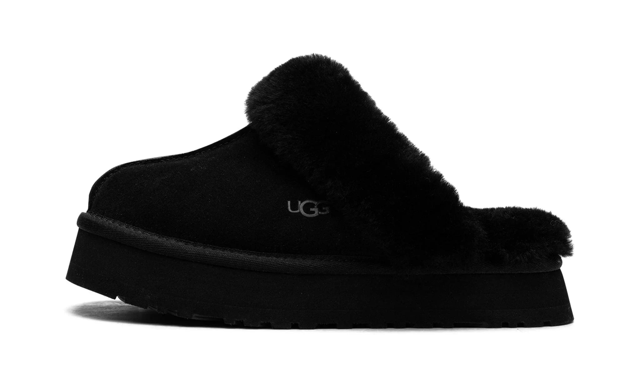 Obuv UGG Disquette Slipper Black (W) - SneakerDefinition