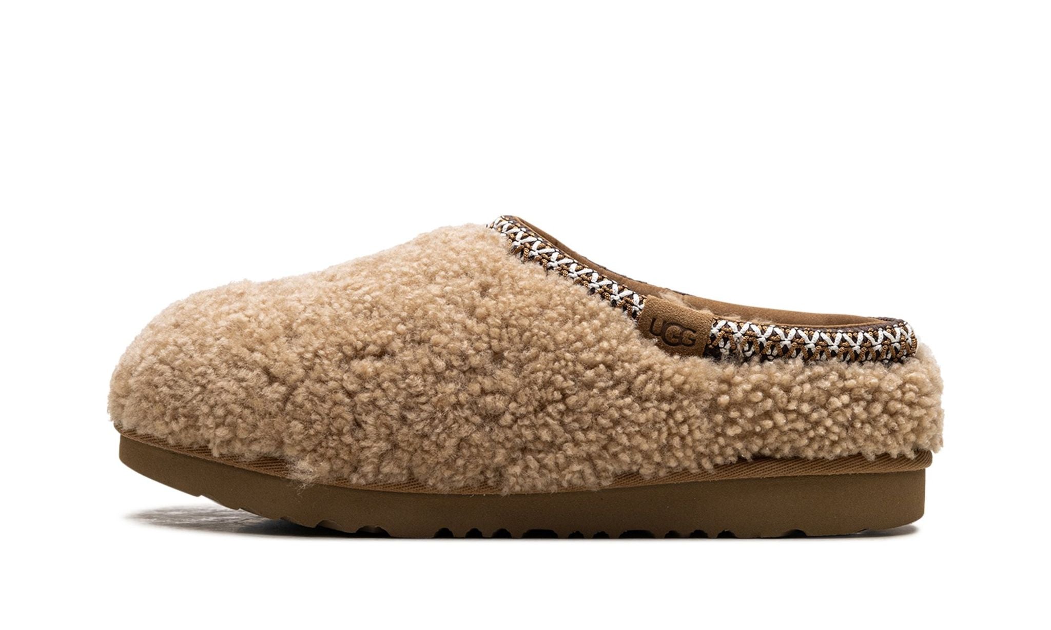 Obuv UGG Tasman Maxi Curly Slipper Chestnut (GS) - SneakerDefinition