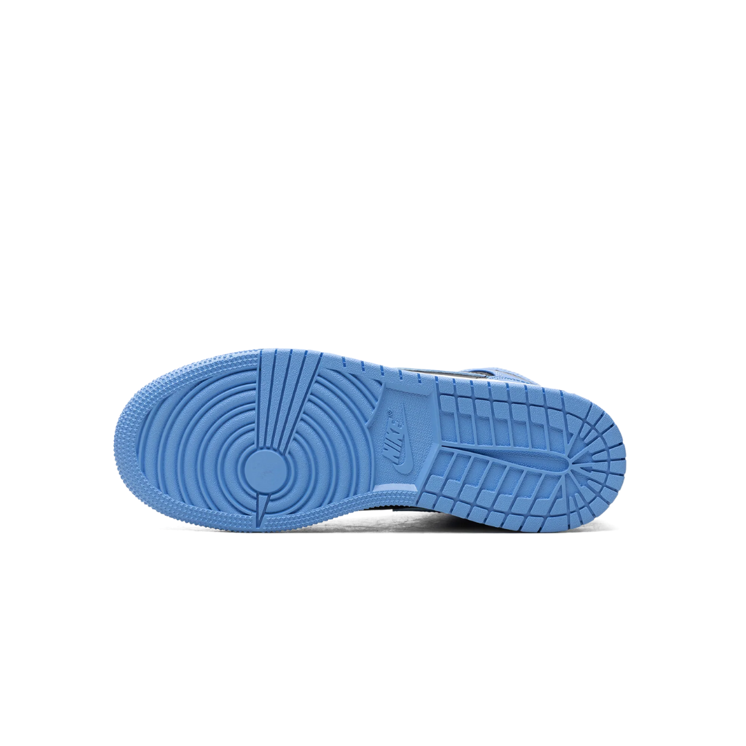 Air Jordan 1 Mid University Blue Black (GS)