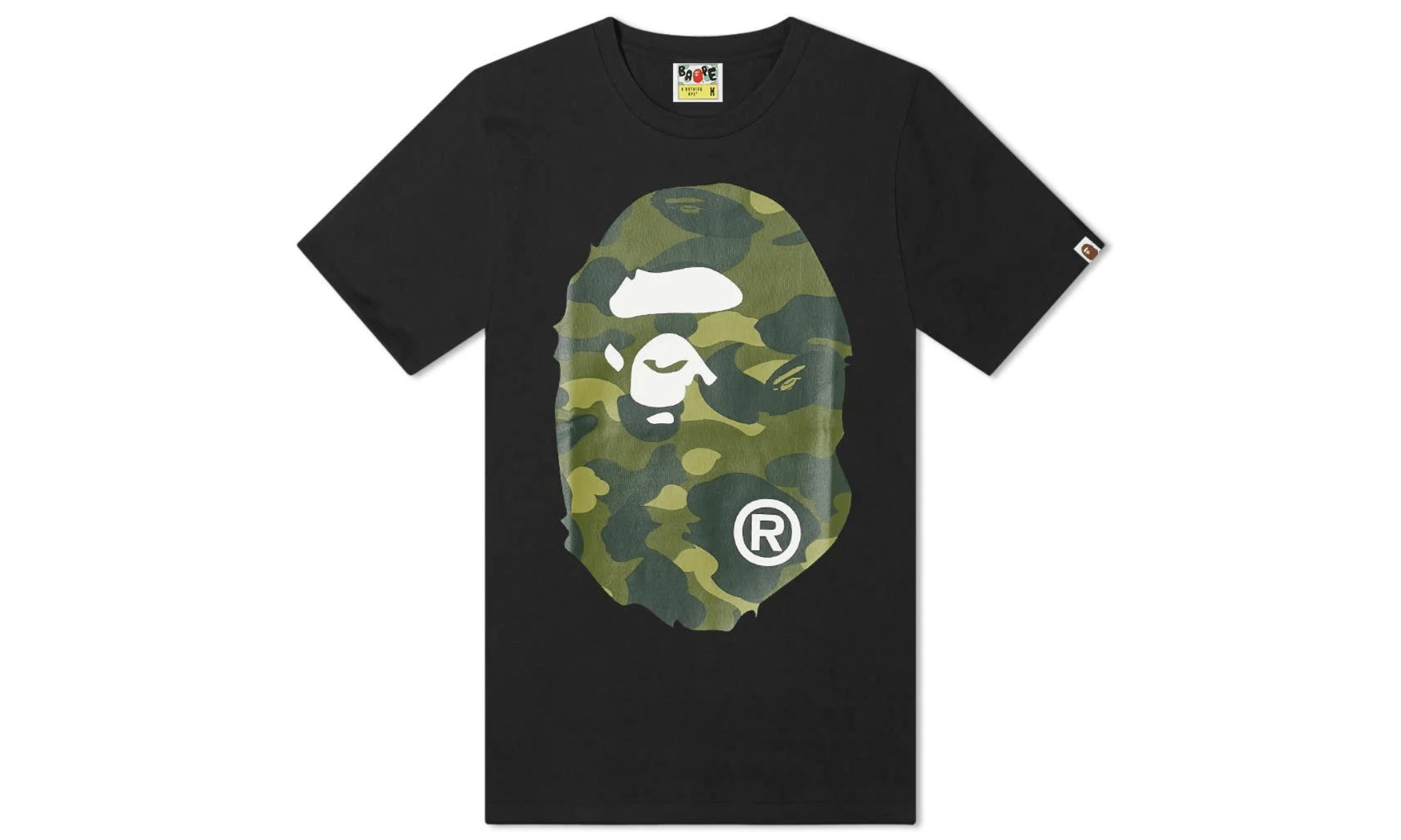 Trička BAPE Color Camo Big Ape Head Tee - SneakerDefinition