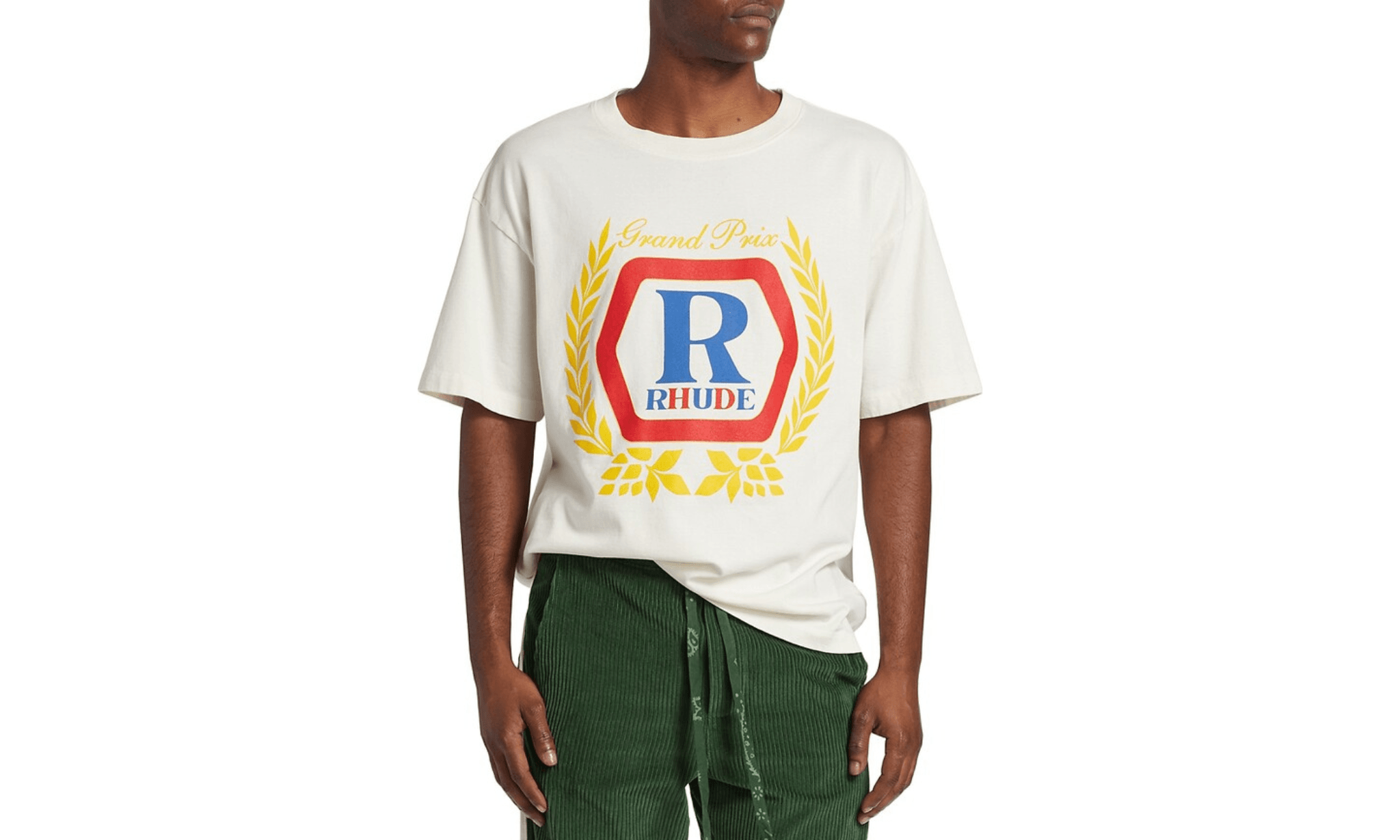 Trička Rhude Hopps Tee Vintage White - SneakerDefinition