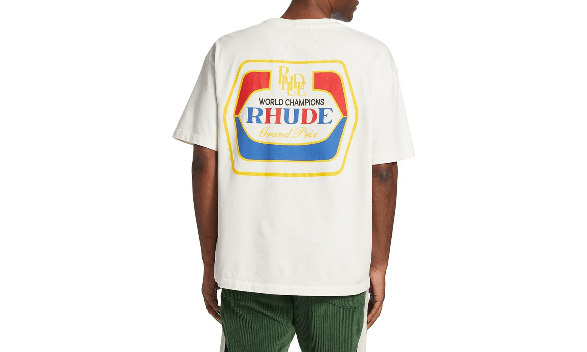 Trička Rhude Hopps Tee Vintage White - SneakerDefinition