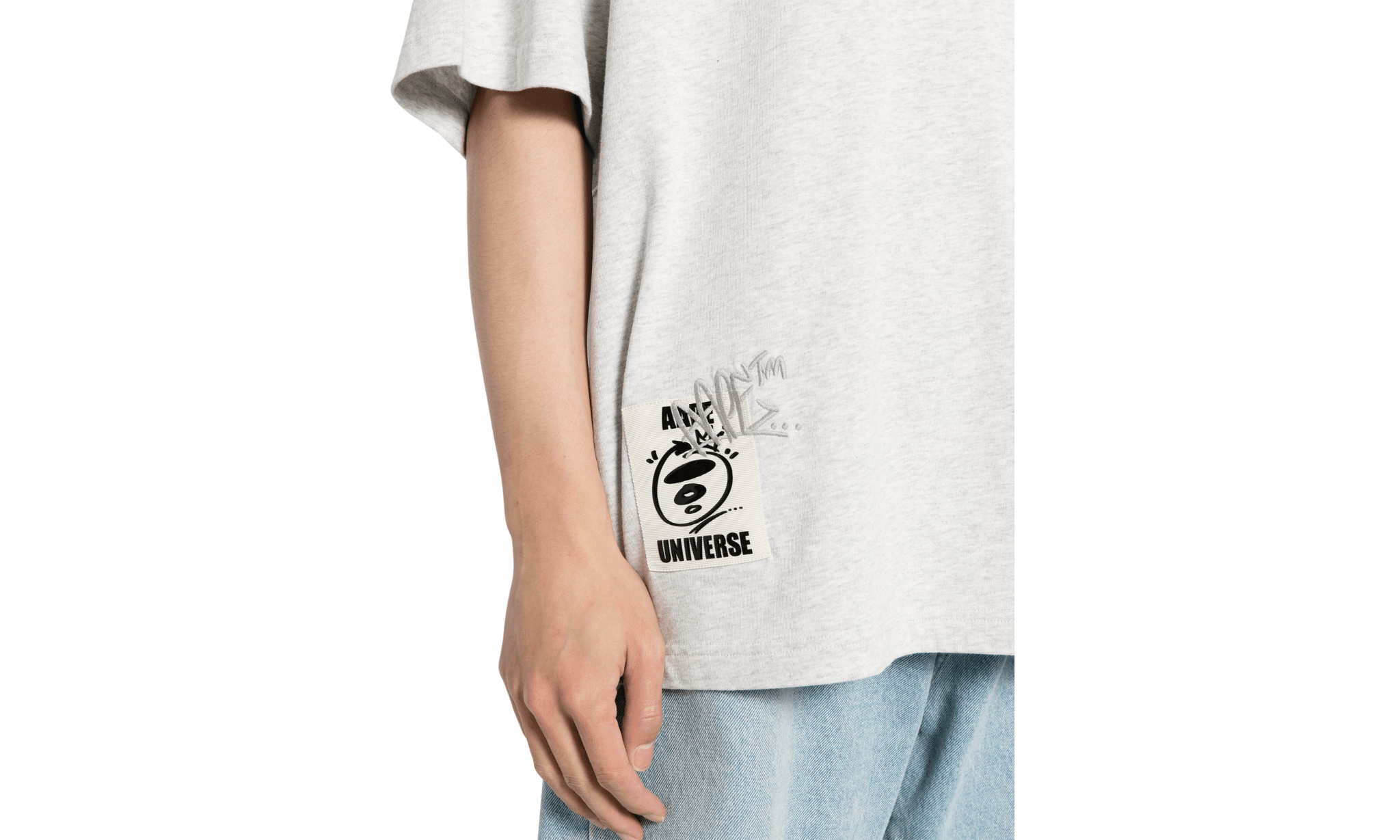 Tričko Aape By A Bathing Ape Over Sized T-Shirt Cut & Saw - SneakerDefinition