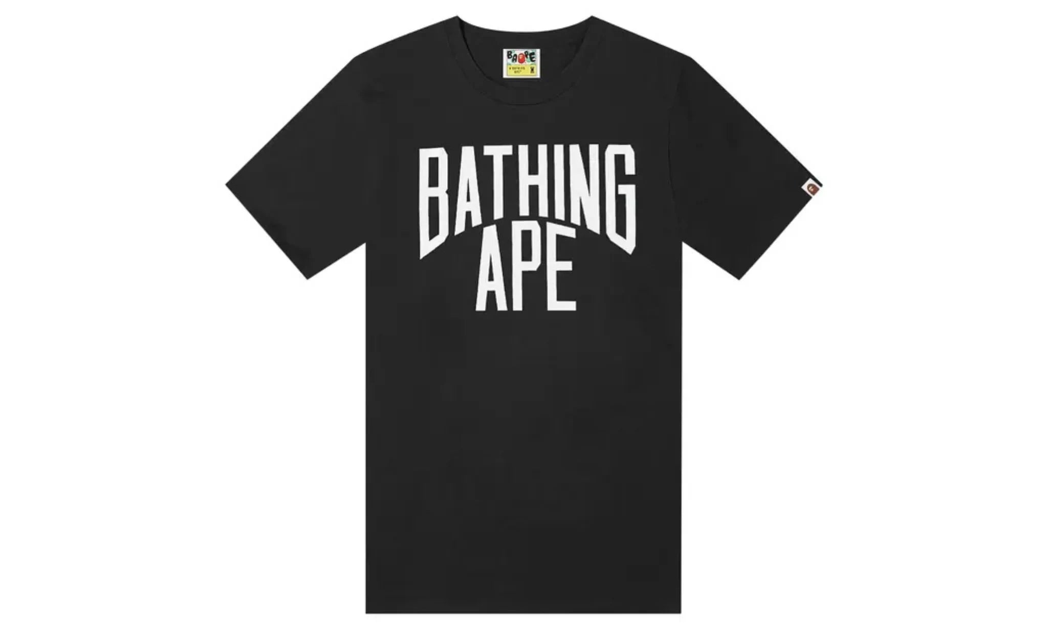 Tričko BAPE Bicolor NYC Logo Tee Black - SneakerDefinition