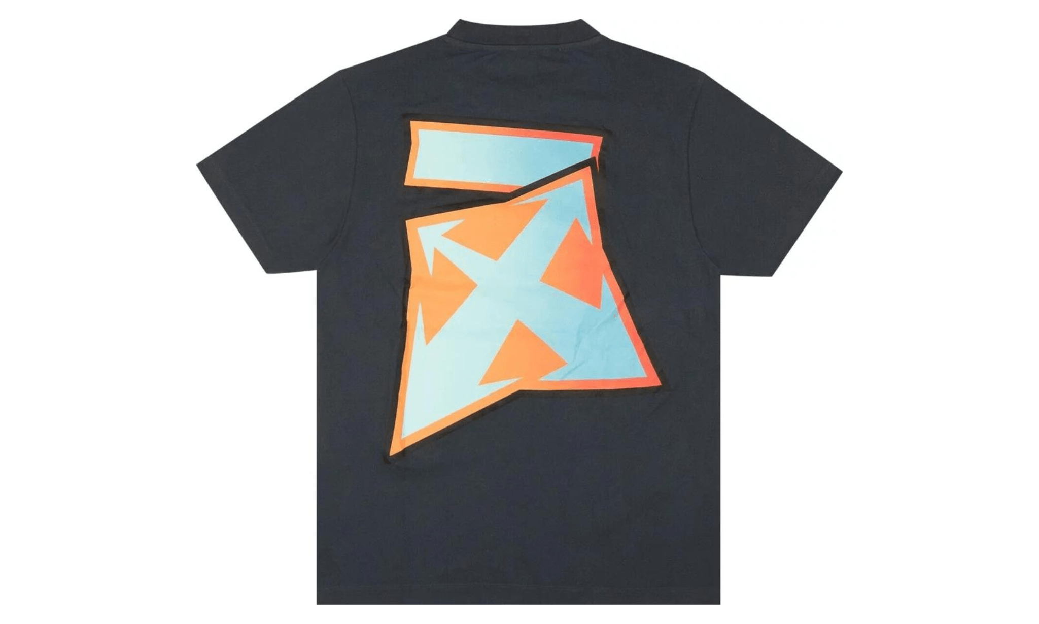 Tričko Off-White Degrade Thunder T-Shirt Outerspace - SneakerDefinition