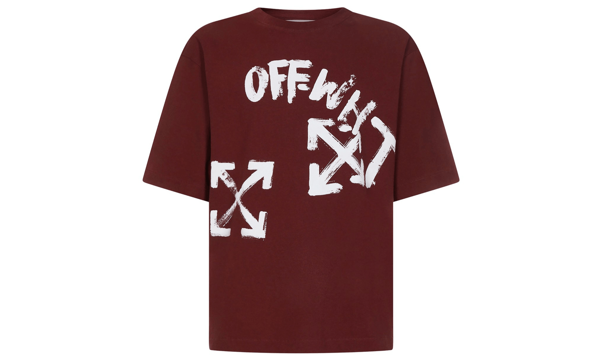 Tričko Off-White Paint Script Over Skate Tee - SneakerDefinition