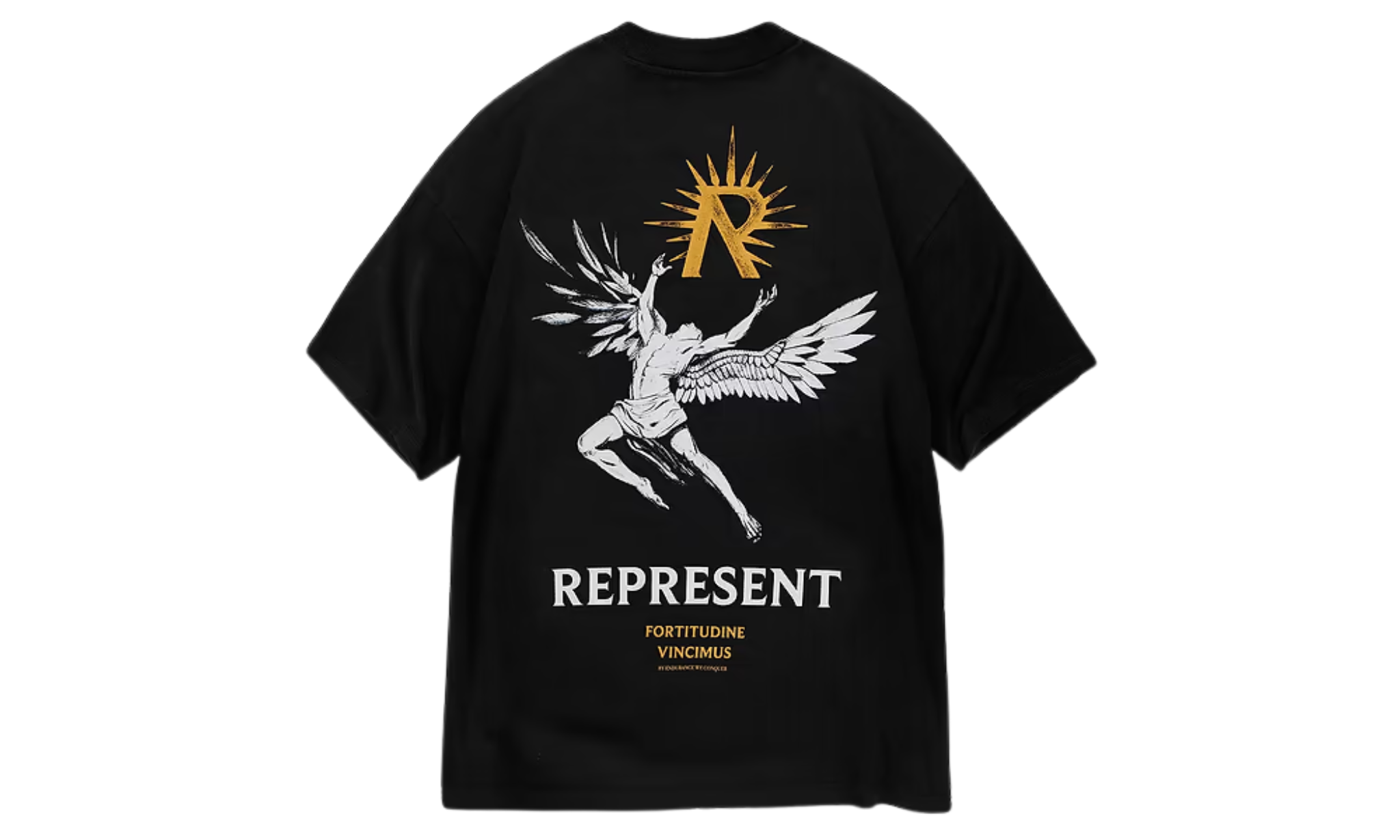 Tričko Represent Icarus T-Shirt - Jet Black - SneakerDefinition
