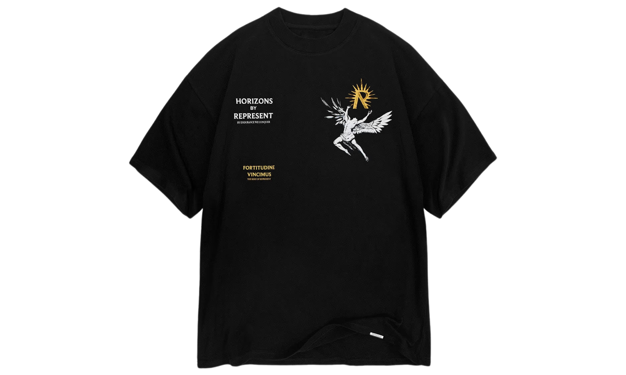 Tričko Represent Icarus T-Shirt - Jet Black - SneakerDefinition