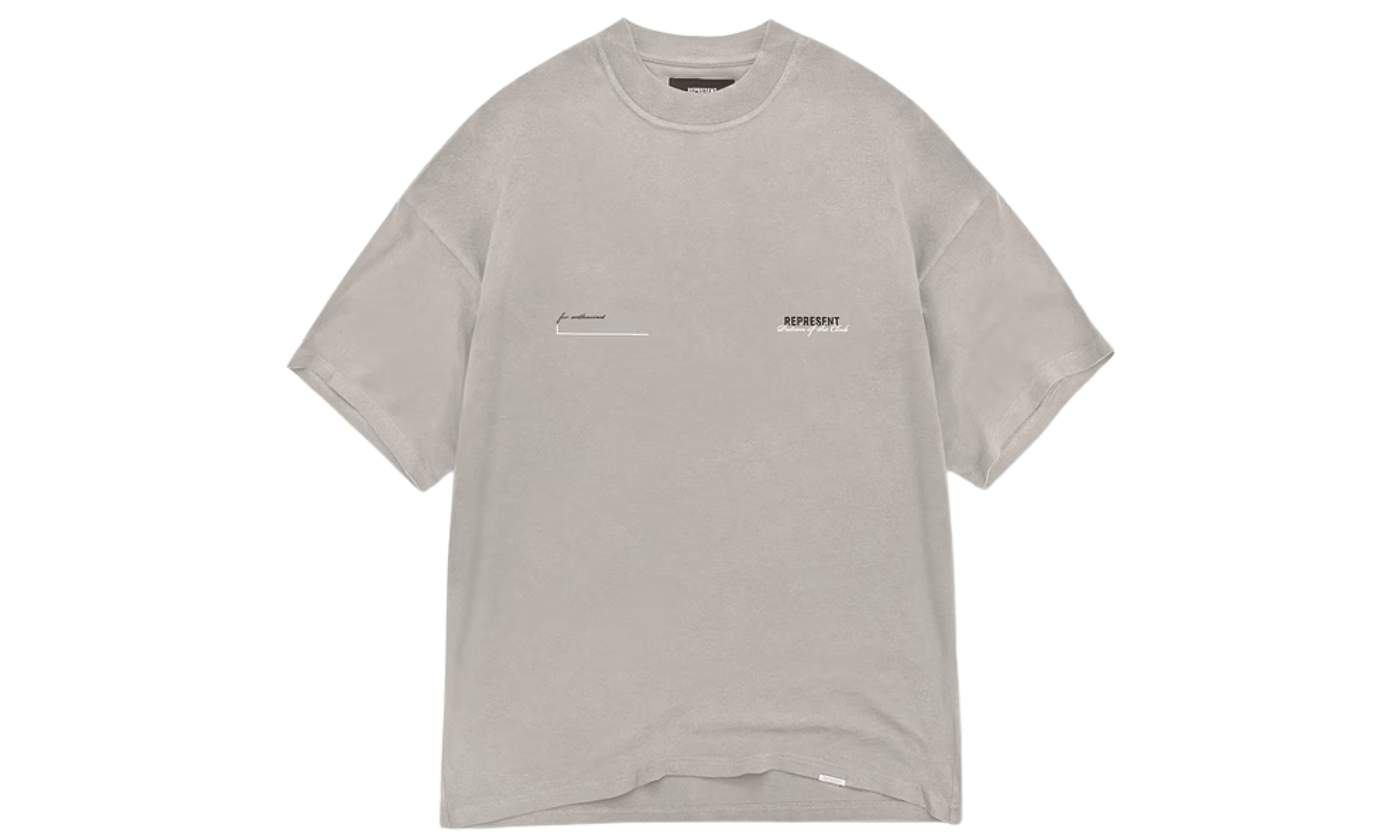 Tričko Represent Patron Of The Club T-Shirt - Mudstone - SneakerDefinition