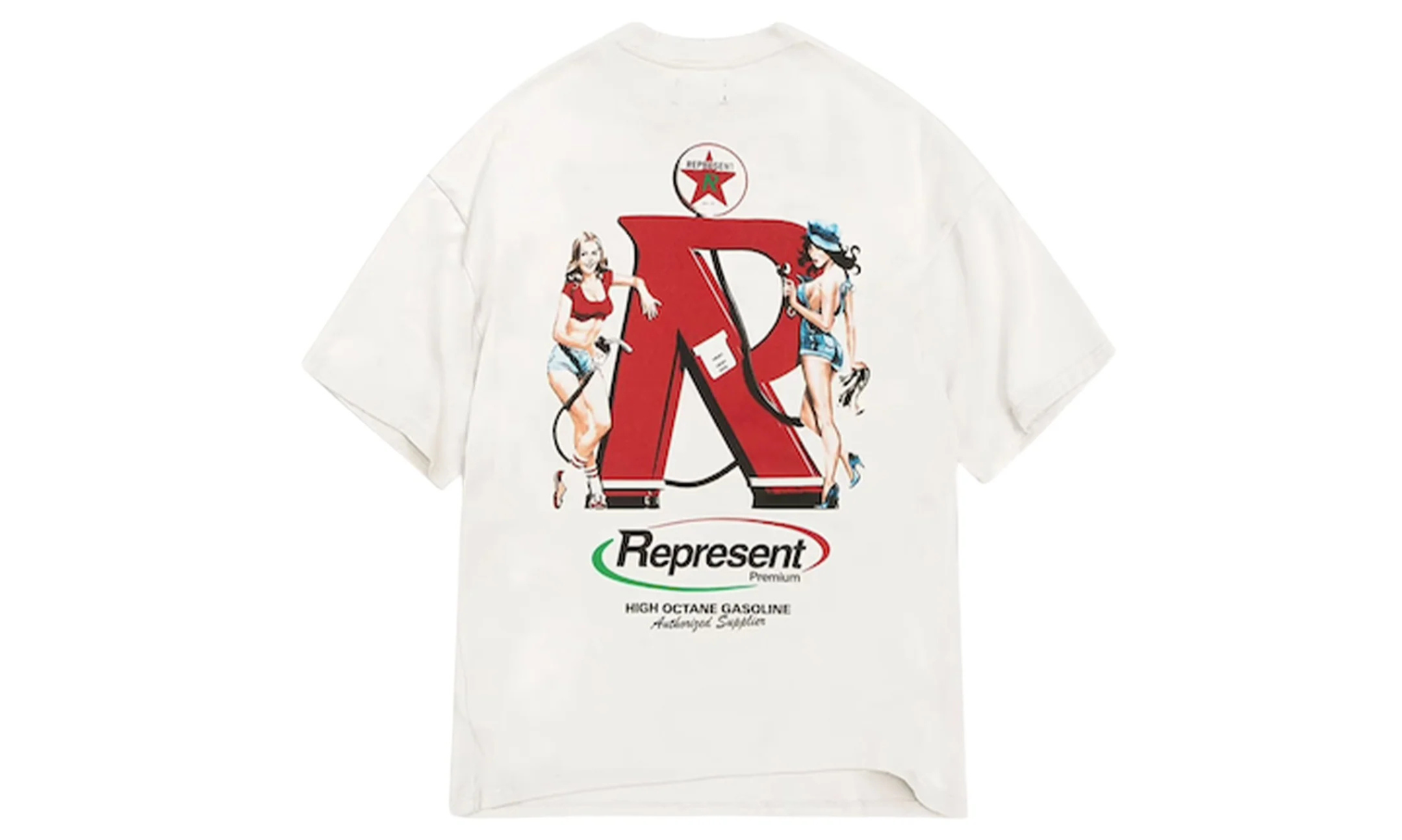 Tričko Represent Premium T-Shirt - Flat White - SneakerDefinition