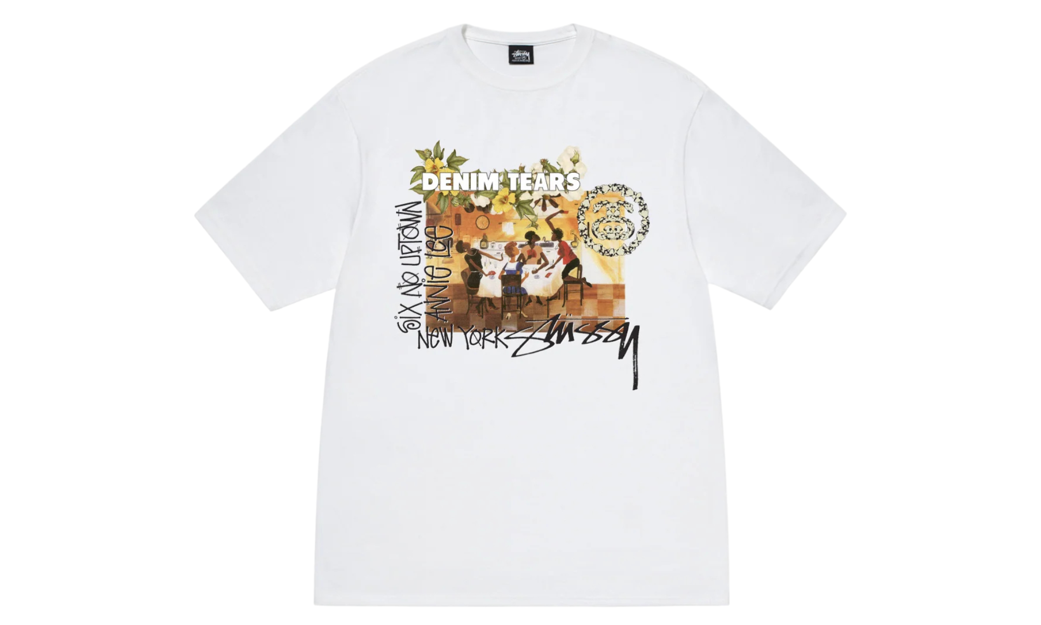 Tričko Stüssy & Denim Tears Annie Lee Tee - SneakerDefinition