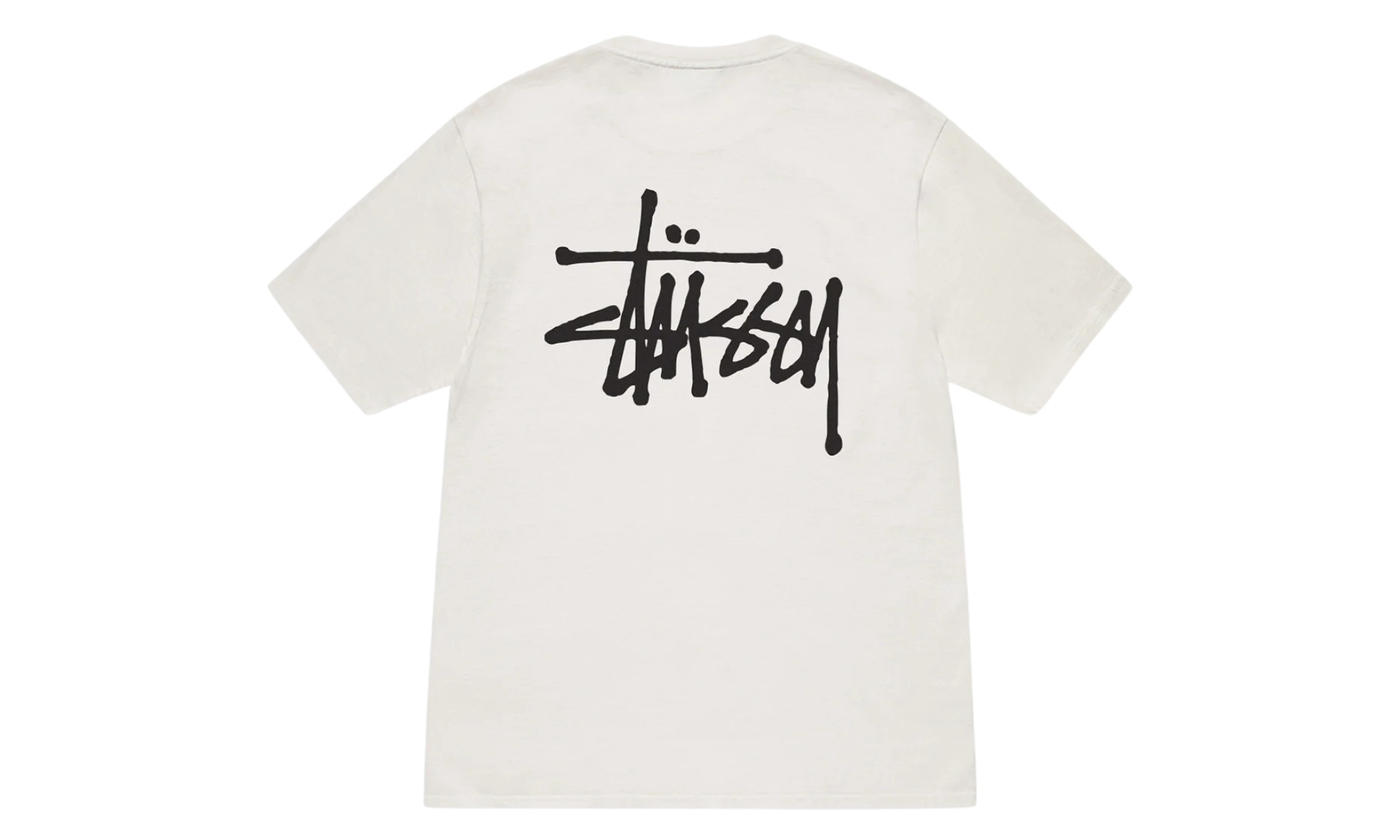 Tričko Stüssy Basic Tee Pigment Dyed Natural - SneakerDefinition