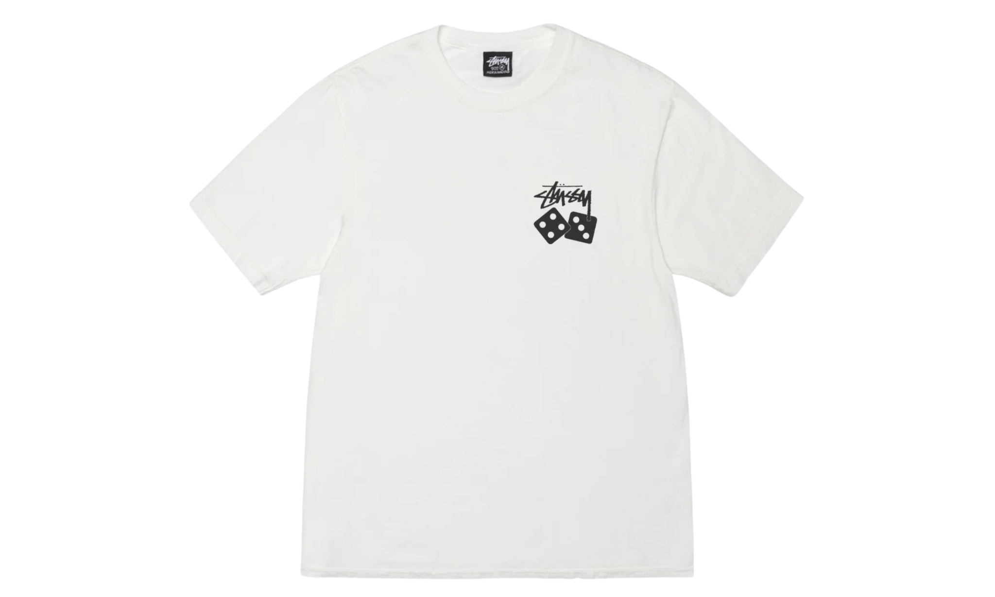 Tričko Stüssy Dice Tee Pigment Dyed Natural - SneakerDefinition