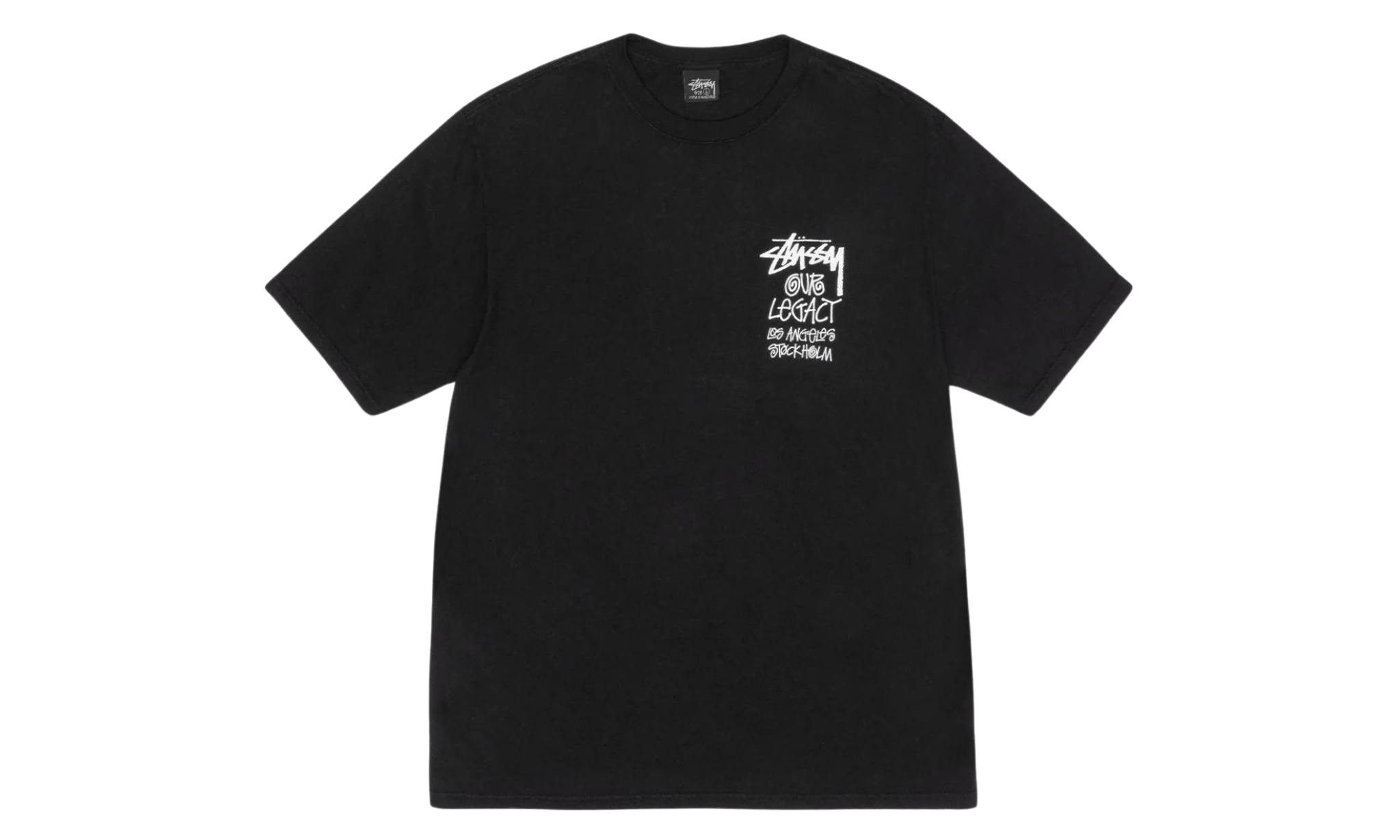 Tričko Stüssy Our Legacy Work Shop 8 Ball Yin Yang Tee Pigment Dyed - SneakerDefinition