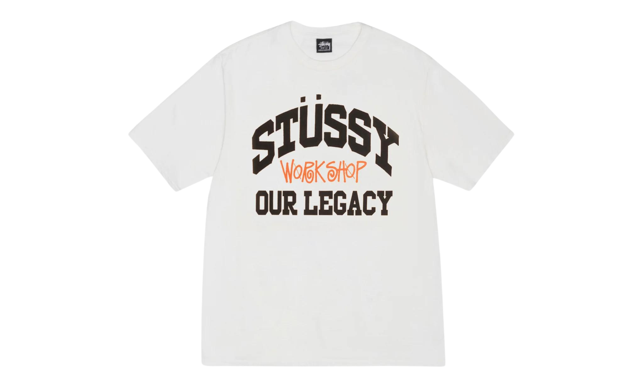 Tričko Stüssy Our Legacy Work Shop Collegiate Tee Pigment Dyed - SneakerDefinition